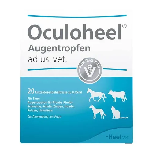 Oculoheel Augentropfen für Heim- / Haus- / Nutztiere Einzeldosispipetten Inhalt: 20 St