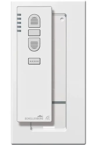 Schellenberg 20023 5 Channel Remote Control for Electric Wireless Roller Shutter Drives and Wireless Awning Drives - White by Schellenberg