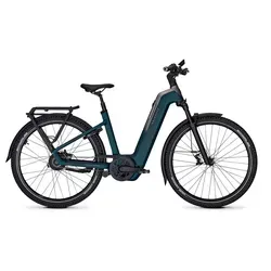 Kalkhoff Entice 5+ Advance Belt 800 Wh Damen E-Bike - grün 2025 - E-Bike für Damen mit 800 Wh Akku, ideal für lange Strecken und komfortable Fahrten in der Stadt oder Natur.