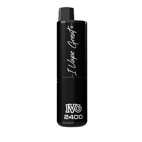 E-Zigarette IVG 2400 schwarz 1000mAh 4-Pod System