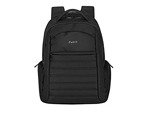 Ewent Notebook Rucksack Urban 17,3" EW2528 - Rucksack für Notebooks bis 17,3", mit doppeltem Innenfutter zum Schutz vor Kratzern. Ergonomisch und wasserabweisend, ideal für den täglichen Gebrauch.