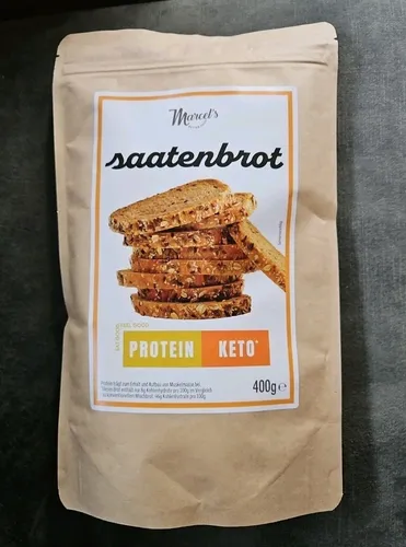 Marcel's Brotbackmischung  "Saatenbrot"  Protein Keto Brot  400 g  MHD 20.01.27