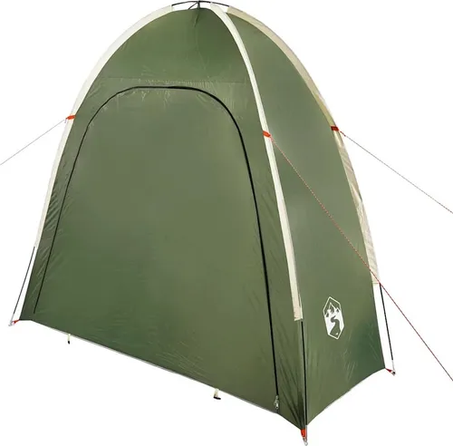 Beistellzelt Grün Wasserdicht - Lagerzelt für Camping, wasser- und winddicht mit viel Stauraum und einfachem Aufbau