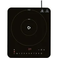 SILVERCREST Induktionskochplatte SIKP 2200 B1 – 2200 Watt - Kompakte 1-Platten-Induktionskochplatte mit 9 Temperaturstufen von 60-240°C. Ideal für schnelles Kochen und einfache Handhabung dank Abschaltautomatik. Perfekt für jede Küche!
