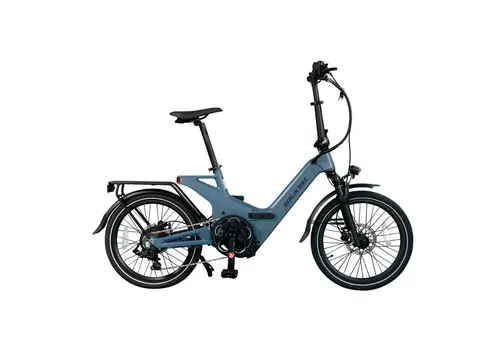 BERLIN BIKE E-Bike Klapprad 2GO - 20 Zoll mit Vollfederung - E-Bike Klapprad mit Bafang Hinterradnabenmotor, 50 km Reichweite und 7-Gang Shimano-Schaltung. Ideal für Pendler und Reisende, leicht zu transportieren und robust im Design.