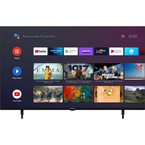 Grundig 43 VCE 223 - 43" UHD LCD Fernseher - Moderne UHD-Technologie für gestochen scharfe Bilder, ideal für Filmabende und Gaming, 2023 Modell.