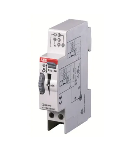 ABB Treppenlichtzeitschalter E232‑230 230V | 16A Timer‑Schalter 2CDE110000R0501