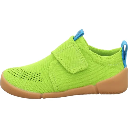 Superfit Venti Klettschuh - Grüner Textilschuh für Kinder in Größe 25 EU - Robuster Klettschuh für Kinder, ideal für den täglichen Einsatz. Mit atmungsaktivem Obermaterial und bequemem Gummisohlen-Material für optimale Bewegungsfreiheit.