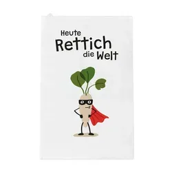Grafik Werkstatt Geschirrtuch Grafik-Werkstatt Geschirrtuch Trockentuch Küche mit lustigem Spruch, Sprüchetuch
