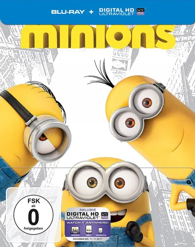 Die Minions - Wie alles begann - Steelbook # BLU-RAY-NEU