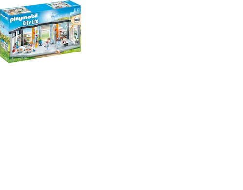 PLAYMOBIL Krankenhaus mit Einrichtung 70191 - 297 Teile, inkl. 4 Figuren und modernem Behandlungsraum für spannende Rollenspiele ab 4 Jahren