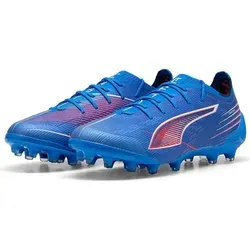 Puma ULTRA 6 ULTIMATE AG - blau - Fußballschuhe mit überarbeitetem Funktions-Mesh für präzise Schüsse und hervorragendes Spielgefühl. Der PWRTAPE Stützrahmen bietet Stabilität ohne Einschränkungen.