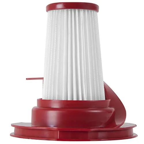 Duronic VC8 Filter Bodenstaubsaugerfilter | Ersatzfilter VC8 Staubsauger | Filtert bis zu 99,9% Partikel aus der Luft | Roter Luftfilter zum Wechseln | HEPA Filter | 1 Staubsaugerfilter