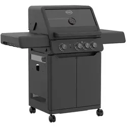 RÖSLE Gasgrill ALLFLAME Peer 3, 50 mbar - Grill der Kategorie Grills mit 3 leistungsstarken Brennern (10,5 kW) für perfektes Grillvergnügen. Ideal für gesellige Abende im Freien!
