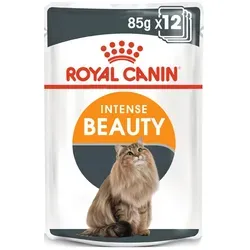 ROYAL CANIN Hair Skin Care - 12x85g Nassfutter in Sauce für ausgewachsene Katzen, fördert gesunde Haut und schönes Fell, mit Rabatt-Code ROYAL-5 5% sparen