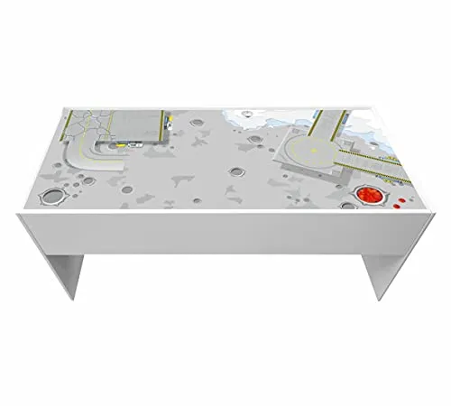 STIKKIPIX Möbelfolie DSWT08 Aufkleber passend für den DUNDRA-Tisch von IKEA (Möbel nicht inklusive) (1, Weltraumstation)
