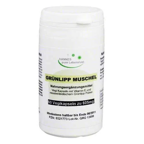 Grünlipp Muschel Kapseln 35.46 g
