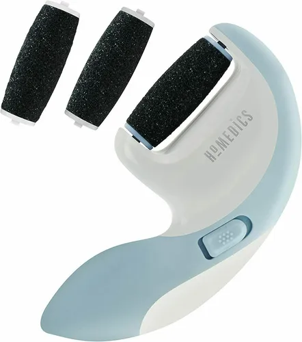 Homedics PED-1200-EU Soft as Silk Pediküregerät, elektrischer Hornhautentferner 