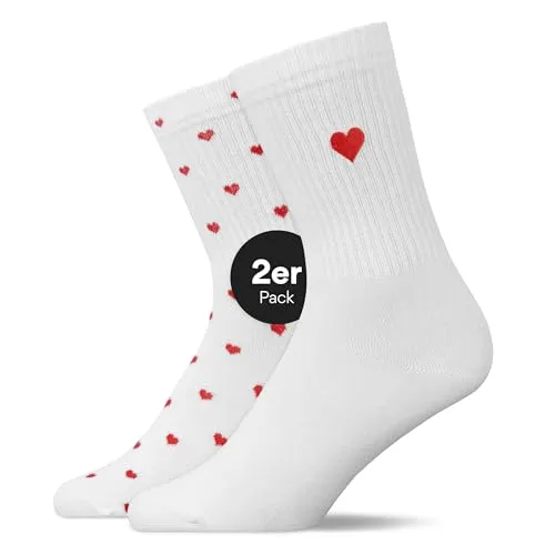 Snocks Tennissocken - Ideal aus Bio-Baumwolle, perfekte Passform und atmungsaktiv für Sport und Alltag