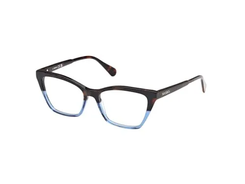 MAX&Co. Brillengestell (Model MO5001) für Damen, Katzenauge, gefertigt aus Acetate (inklusive Brillenetui)