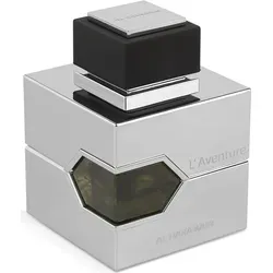 Al Haramain L'Aventure Homme Eau de Parfum 100ml Spray - Herrendüfte – Erleben Sie den maskulinen, frischen Duft von Al Haramain L'Aventure, der mit fruchtigen und blumigen Noten begeistert und Ihnen Selbstbewusstsein für jedes Abenteuer verleiht.