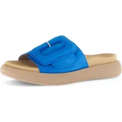 Gabor Klassische Pantoletten Damen 31393931393132 Blau 43 EU - Elegante Damenpantoletten in Blau, ideal für den Alltag und bequem für jeden Schritt.