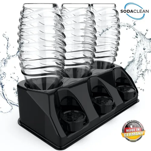 Flaschenhalter Abtropfhalter passend für Sodastream Crystal DUO Aarke Easy Power