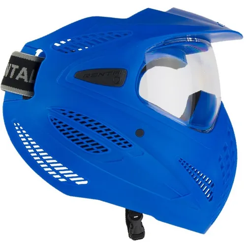 Dye SE RENTAL Paintball Maske, single Lens (blau)