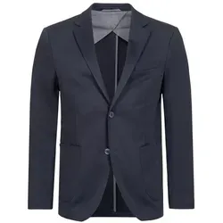 HECHTER PARIS Sakko Herren-Jerseysakko Modern-Fit Blau - Stylisches Herren-Jerseysakko in modernem Schnitt. Ideal für legere Anlässe, aus hochwertiger Materialkombination für besten Tragekomfort. Geprüfte Qualität nach OEKO-TEX® Standard.