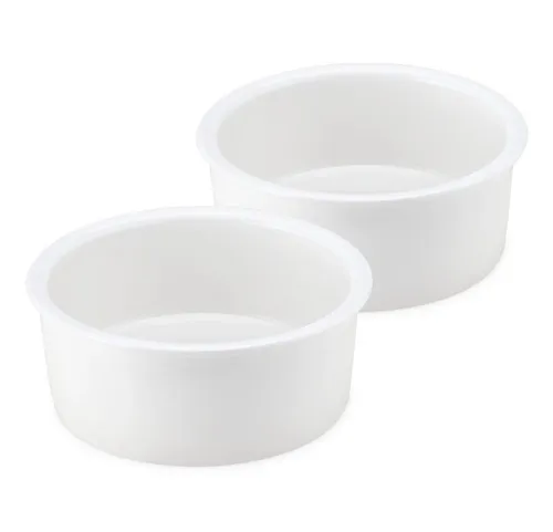 Navaris 2X Hundenapf groß aus Steingut - Doppel Fressnapf für Hunde - Fressnäpfe für Hunde, spülmaschinenfest und ideal für mittlere bis große Hunde, perfekt für Wasser und Futter.