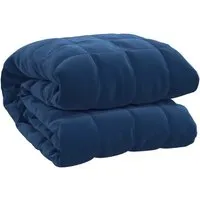 vidaXL Gewichtsdecke 10kg - Therapiedecke für besseren Schlaf - Bettdecken für entspannende Nächte: Die 10kg schwere Gewichtsdecke übt angenehmen Druck aus und fördert das Einschlafen. Hypoallergene Füllung und atmungsaktiver Stoff sorgen für höchsten Komfort.