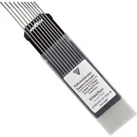 STAHLWERK WIG Wolfram Schweißelektroden 2,4 x 175 mm - WIG-Schweißgeräte, thoriumfrei und ideal für Stahl, Edelstahl, Aluminium und Kupfer. Perfektes Zündverhalten bis 220 Ampere für präzise Schweißarbeiten.