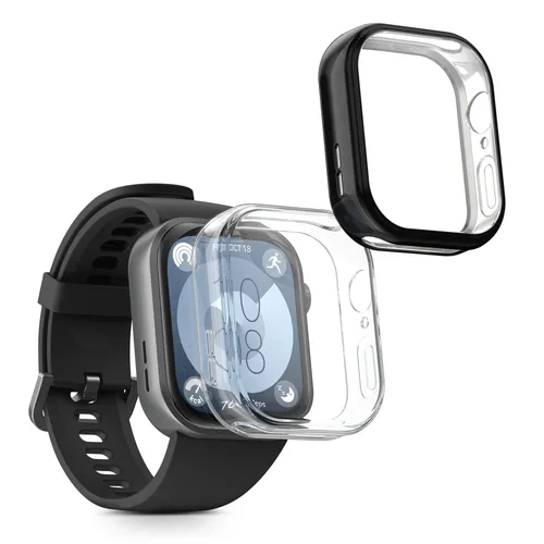 Hülle für Huawei Watch Fit 3 Silikon Fullbody Schutzhülle Cover Case Smartwatch