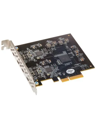 Sonnettech Allegro USB-Adapter - PCIe Thunderbolt 3 / USB-C 3.1 x 4 Controller, ermöglicht blitzschnelle Datenübertragungen und vielseitige Anschlussmöglichkeiten.