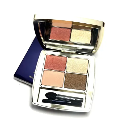 Esteé Lauder Pure Color Envy Luxe Eyeshadow Quad - Boho Rose - Make Up: Harmonische Farben in einer Palette für vielseitige Looks, mit seidig-weicher, langanhaltender Formel für müheloses Verblenden und perfekte Ergebnisse.