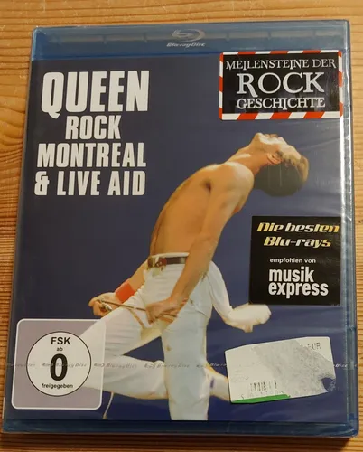 Blu Ray QUEEN - Rock Montreal & Live Aid OVP