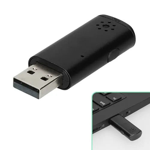 USB PC Mikrofon für Laptop und Desktop - Hochwertiges Notebook Mikrofon - Kompaktes und benutzerfreundliches Mikrofon für klare Sprachübertragung. Ideal für Homeoffice und Videokonferenzen. Hohe Kompatibilität mit verschiedenen Geräten.