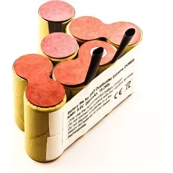 AKKU 31047 - Ersatzakku für Black&Decker Dustbuster - Akkus für Haushaltsroboter. Hochwertiger NiMh Akku mit 2000 mAh für zuverlässige Leistung und lange Laufzeiten.