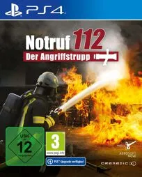 Notruf 112 - Der Angriffstrupp für Playstation 4 - Taktisches Feuerwehrspiel mit abwechslungsreichen Einsätzen, in dem deine Entscheidungen den Verlauf beeinflussen. Erlebe spannende Einsätze und verbessere deine Fähigkeiten!