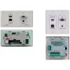Kramer WP-20 Active Wall Plate - White - HDBaseT Sender - Smart Home (Haussteuerungen) mit HDMI-Übertragung über lange Distanzen, ideal für professionelle Installationen und moderne Wohnräume.
