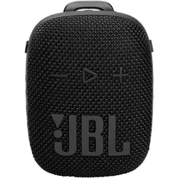 JBL Wind 3S Bluetooth Lautsprecher - Schwarz - Tragbarer Lautsprecher für Fahrräder mit IP67 Schutzart, 5 Stunden Akkulaufzeit und zwei Musikmodi für idealen Sound unterwegs.