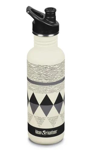 Klean Kanteen Edelstahl Flasche 1008928 - Pepper Ridge - Wasserflaschen für Camping & Wandern, auslaufsicher und aus rostfreiem Edelstahl für maximale Langlebigkeit und Nachhaltigkeit.