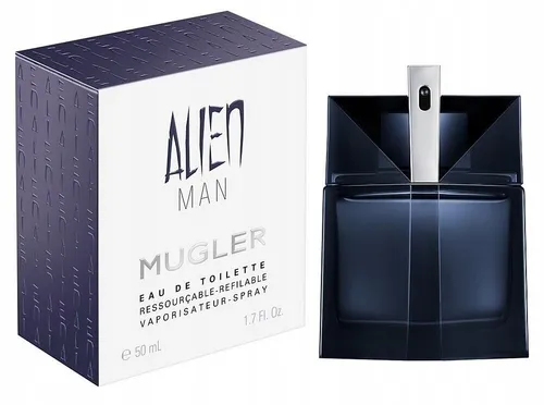 Thierry Mugler Alien Man Eau de Toilette 50ml - Herrenduft der Extraklasse - Herrenparfüm, 50ml Eau de Toilette, verleiht einen einzigartigen und verführerischen Duft für selbstbewusste Männer.