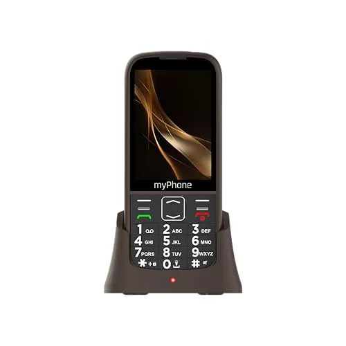 myPhone Halo 4 Plus LTE Seniorenhandy - Seniorenhandy mit 3,5" Farbdisplay, großen Tasten und langer Standby-Zeit von bis zu 14 Tagen. Ideal für einfache Bedienung und klare Anrufe dank LTE und Dual-SIM.
