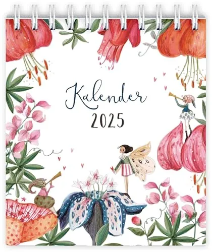 Wochenkalender zum Aufstellen 2025