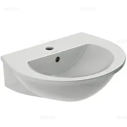 Duravit Darling New Waschtisch Waschbecken 262155, Badkeramik, weiß mit wondergliss