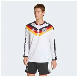 adidas Deutschland WM 2026 Home Trikot Unisex M - Das offizielle Deutschland-Heimtrikot 2026 in schmaler Passform bietet durch die CLIMACOOL-Technologie ein angenehmes Tragegefühl. Ideal für Fans, die ihren Stolz zeigen möchten.