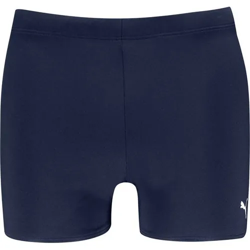 PUMA Herren Classic Swim Trunks - Navy, M EU - Badeshorts für Herren mit sportlicher Passform, chlorfest und öl- sowie cremebeständig für langanhaltende Qualität und extra Halt durch Innenfutter.