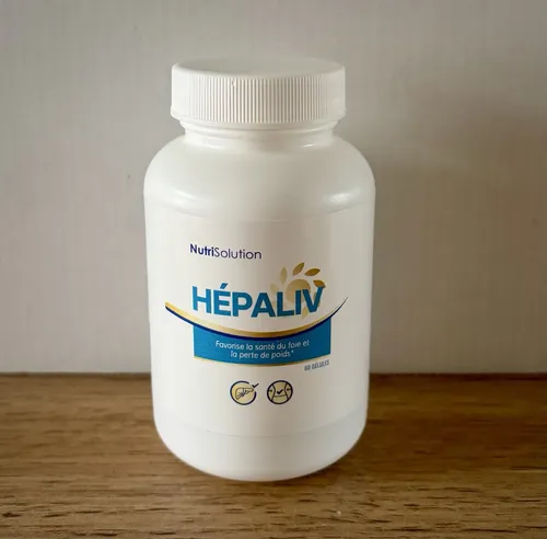 NutriSolution Hépaliv - Detox-Kapseln mit Mariendistel für Gewichtsmanagement - Pflanzliches Ergänzungsmittel mit 10 sorgfältig ausgewählten Inhaltsstoffen zur Unterstützung von Leber und Metabolismus. Ideal für gesundes Gewichtsmanagement und tägliches Wohlbefinden.