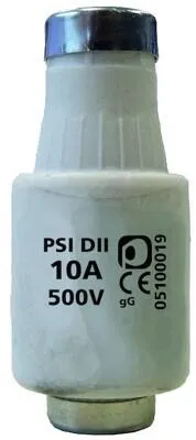 Protec.class PSI DII 10A E27 tr Sicherungseinsatz 10A, E27, Farbcode: rot (05100019)